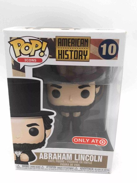 Funko POP! Icons American History Abraham Lincoln #10 Vinyl Figure - (55640)