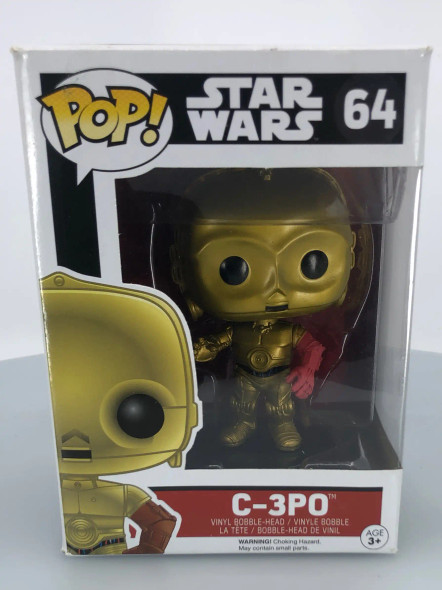 Funko POP! Star Wars The Force Awakens C-3PO #64 Vinyl Figure - (161736)