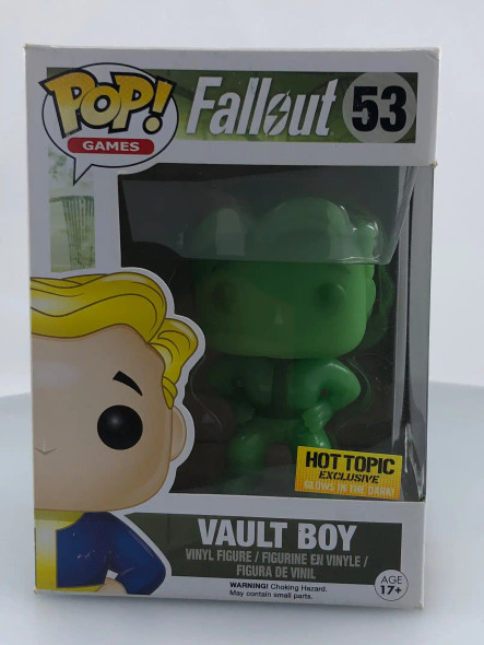 Funko POP! Games Fallout Vault Boy (Green) #53 Vinyl Figure - (153827)