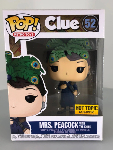 Funko POP! Retro Toys Clue Mrs. Peacock #52 Vinyl Figure - (159365)
