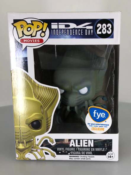 Funko POP! Movies Independence Day Alien (Blue) #283 Vinyl Figure - (159342)