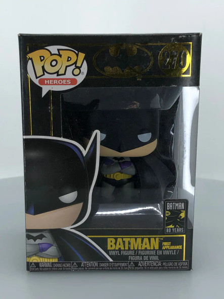 Funko POP! Heroes (DC Comics) Batman First Appearance #270 Vinyl Figure - (161269)