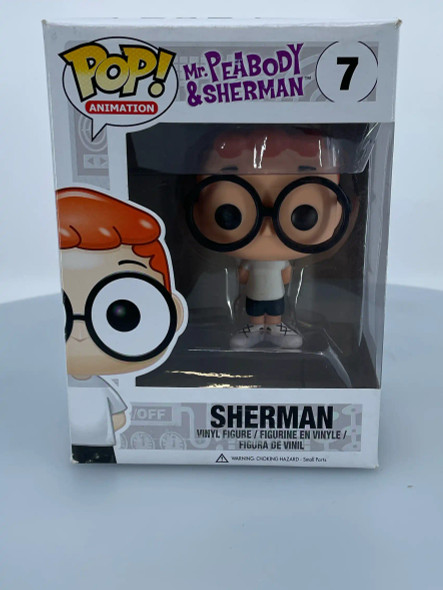 Funko POP! Animation Peabody and Sherman Sherman #7 Vinyl Figure - (164226)
