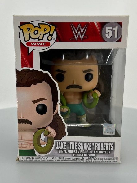 Funko POP! WWE Jake the Snake Roberts #51 Vinyl Figure - (165073)