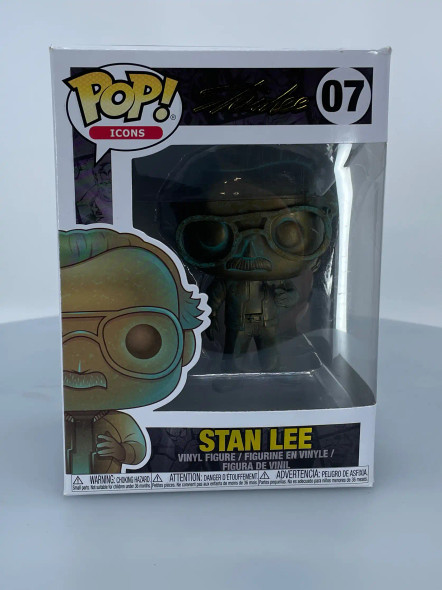 Funko POP! Icons Stan Lee (Patina) #7 Vinyl Figure - (167549)
