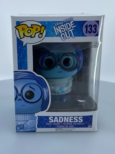 Funko POP! Disney Pixar Inside Out Sadness #133 Vinyl Figure - (169040)