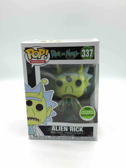 Funko POP! Animation Rick and Morty Alien Rick #337 Vinyl Figure - (57623)