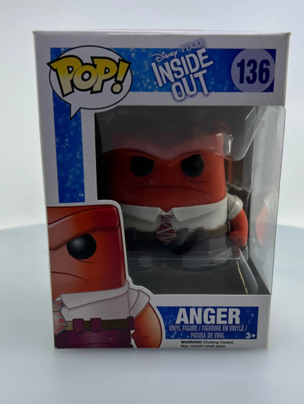Funko POP! Disney Pixar Inside Out Anger #136 Vinyl Figure - (175250)