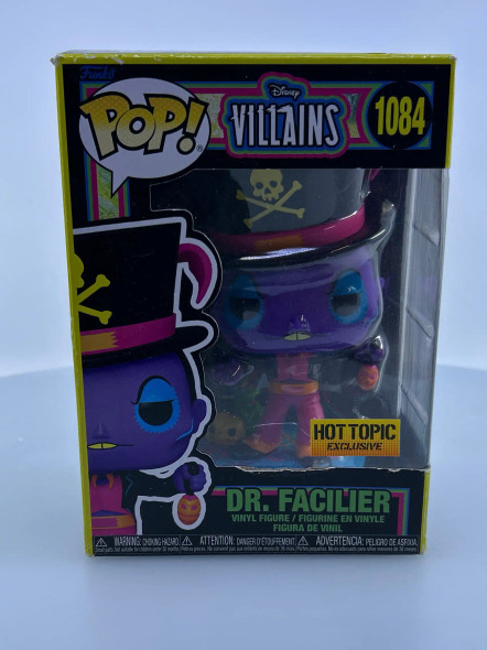 Funko POP! Disney Villains Dr. Facilier (Blacklight) #1084 Hot Topic Exclusive - (176205)