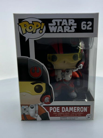 Funko POP! Star Wars The Force Awakens Poe Dameron #62 Hot Topic Exclusive - (185179)