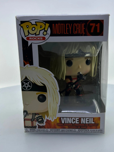 Funko POP! Rocks Motley Crue Vince Neil #71 Vinyl Figure - (185190)
