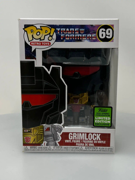 Funko POP! Retro Toys Transformers Grimlock #69 GameStop Exclusive Vinyl Figure - (185441)