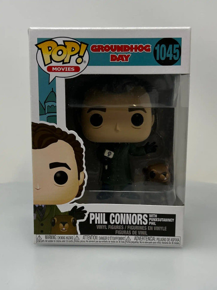 Funko POP! Movies Groundhog Day Phil Connors with Punxsutawney Phil #1045 - (185437)