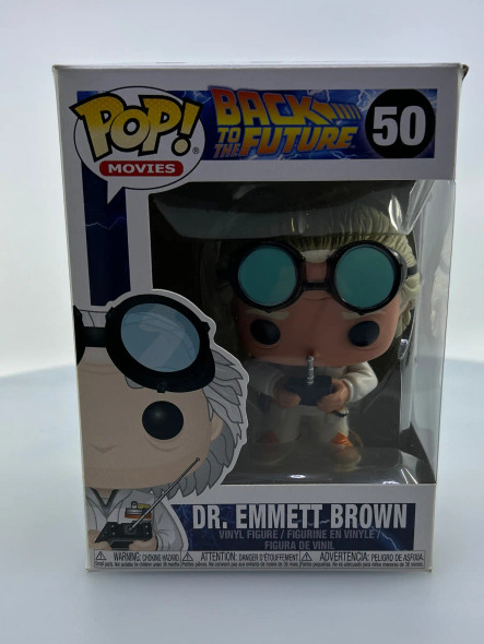 Funko POP! Movies Back to the Future Dr. Emmett Brown #50 Vinyl Figure - (185112)