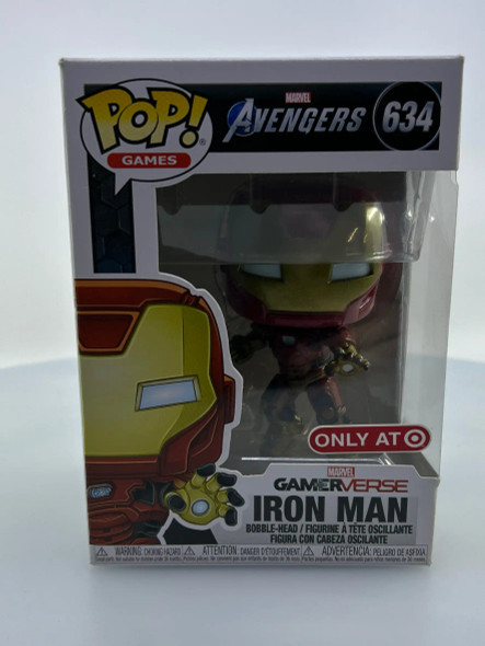Funko POP! Games Marvel Avengers Gamerverse Iron Man #634 Target Exclusive - (185119)