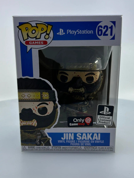 Funko POP! Games Jin Sakai (Bloody) #621 GameStop Exclusive Vinyl Figure - (185110)