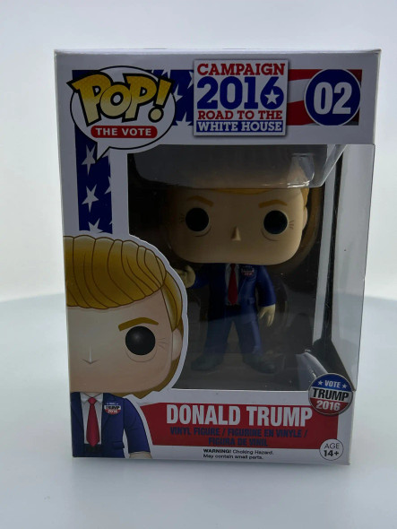 Funko POP! Celebrities The Vote Donald Trump #2 Vinyl Figure - (185085)