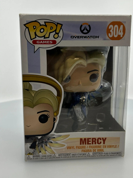 Funko POP! Games Overwatch Mercy (Cobalt) #304 GameStop Exclusive Vinyl Figure - (189499)