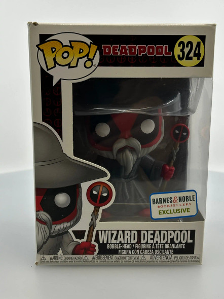 Funko POP! Marvel Wizard Deadpool #324 Barnes & Noble Exclusive Vinyl Figure - (189496)