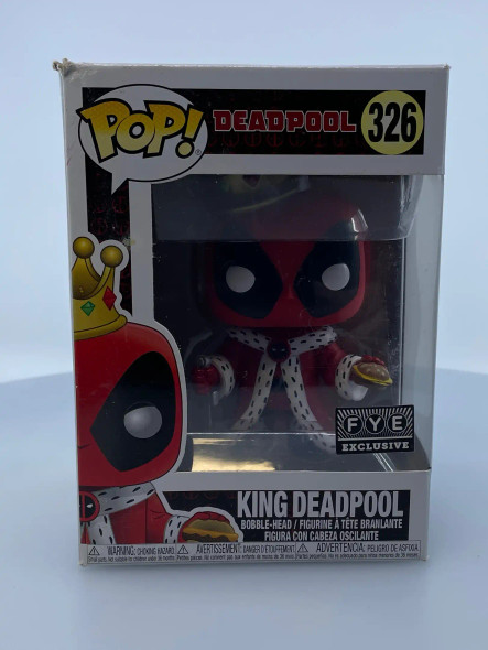Funko POP! Marvel King Deadpool #326 FYE Exclusive Vinyl Figure - (189441)