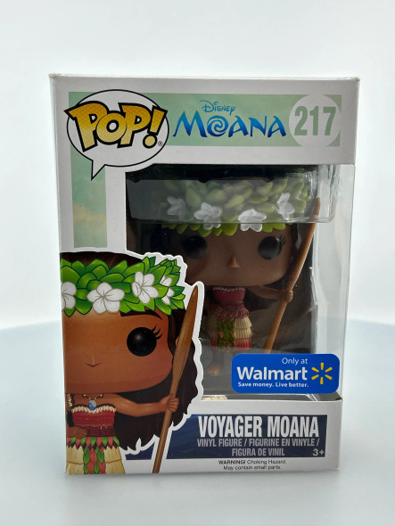Funko POP! Disney Voyager Moana #217 Walmart Exclusive Vinyl Figure - (189454)