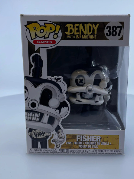 Funko POP! Games Bendy and the Ink Machine Fisher #387 Vinyl Figure - (189703)