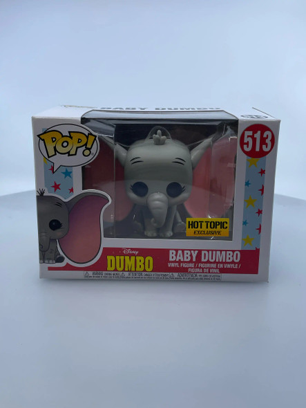 Funko POP! Disney Baby Dumbo #513 Hot Topic Exclusive Vinyl Figure - (189598)