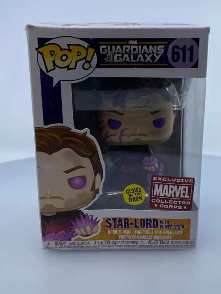 Funko POP! Marvel Guardians of the Galaxy Star-Lord with Power Stone #611 - (188653)