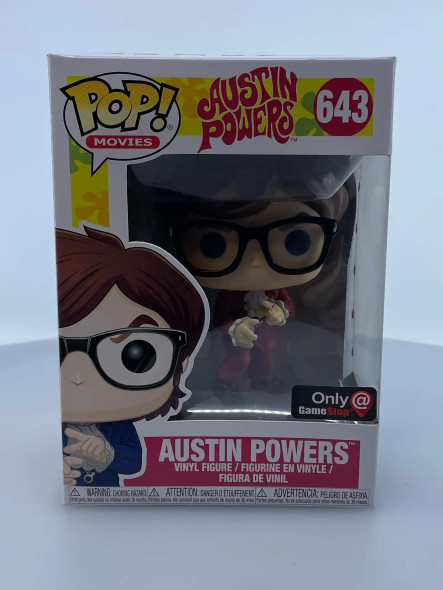 Funko POP! Movies Austin Powers (Red Suit) #643 GameStop Exclusive Vinyl Figure - (188611)