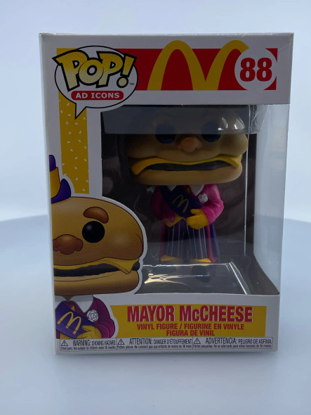 Funko POP! Ad Icons McDonald's Mayor McCheese #88 Vinyl Figure - (188522)