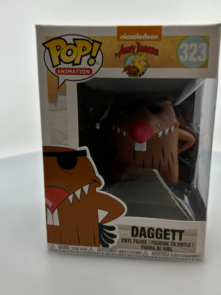 Funko POP! Animation Angry Beavers Daggett Beaver #323 Vinyl Figure - (188495)
