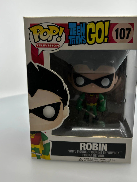 Funko POP! Television DC Teen Titans Go! Robin #107 Vinyl Figure - (188521)