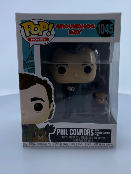 Funko POP! Movies Groundhog Day Phil Connors with Punxsutawney Phil #1045 - (189771)