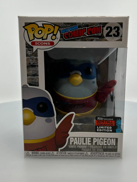 Funko POP! Icons NYCC Paulie Pigeon (Red) #23 Fall Convention Exclusive - (189745)