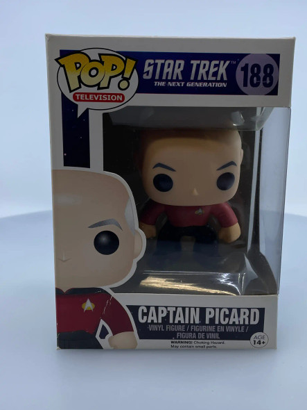 Funko POP! Television Star Trek Captain Picard #188 Vinyl Figure - (190400)
