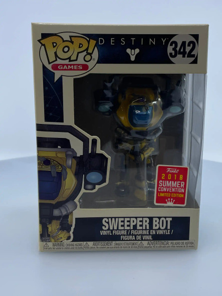 Funko POP! Games Destiny Sweeper Bot #342 Summer Convention Exclusive - (190429)