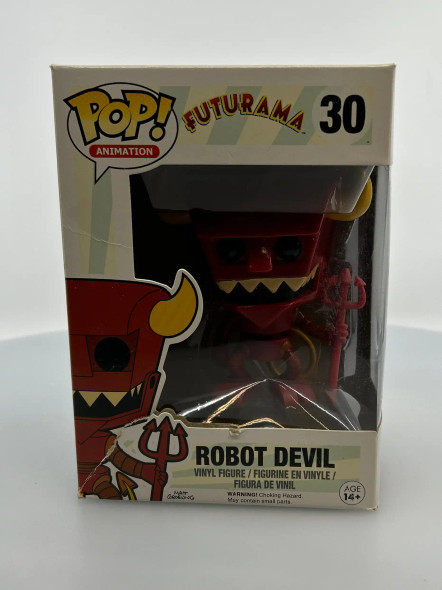 Funko POP! Animation Futurama Robot Devil #30 Vinyl Figure - (190383)