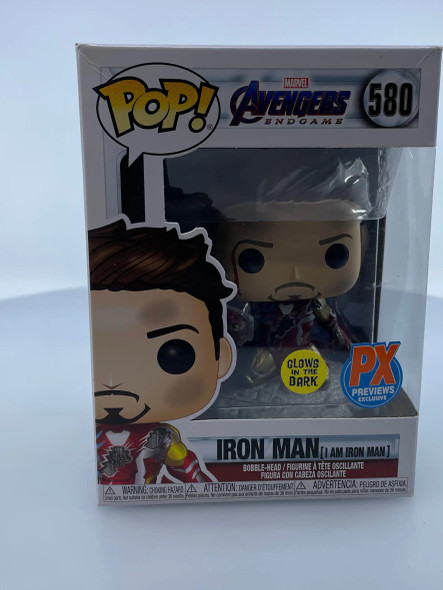 Iron Man (I Am Iron Man) (Metallic) #580 - (190125)