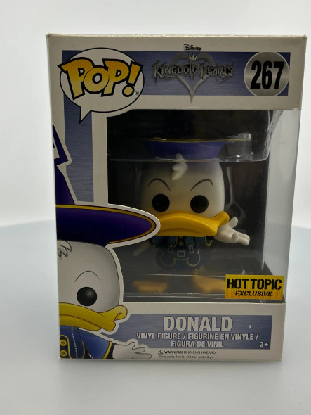 Funko POP! Games Disney Kingdom Hearts Donald Duck #262 Hot Topic Exclusive - (190442)