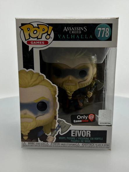 Funko POP! Games Assassin's Creed Eivor #778 GameStop Exclusive Vinyl Figure - (190447)