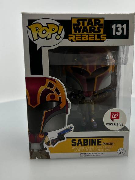 Funko POP! Star Wars Rebels Sabine #131 Walgreens Exclusive Vinyl Figure - (191283)