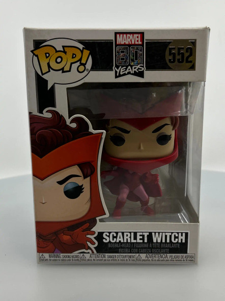 Funko POP! Marvel 80 Years Scarlet Witch #552 Vinyl Figure - (191530)