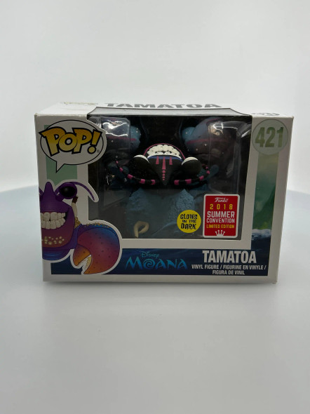 Funko POP! Disney Moana Tamatoa - (Neon) #421 Summer Convention Exclusive - (191439)