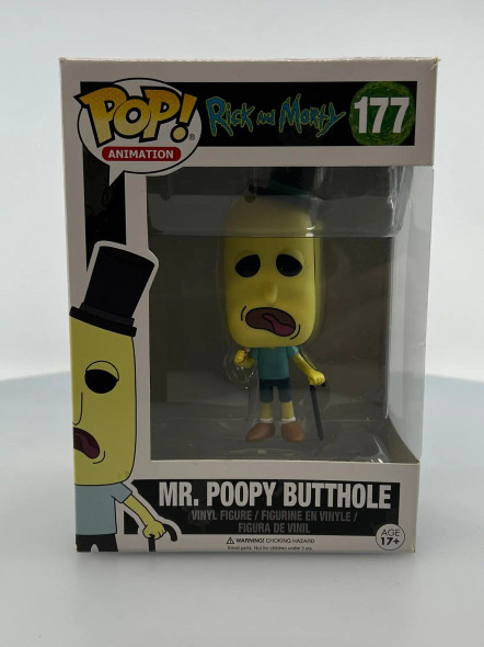 Funko POP! Animation Rick and Morty Mr. Poopy Butthole #177 Vinyl Figure - (191946)