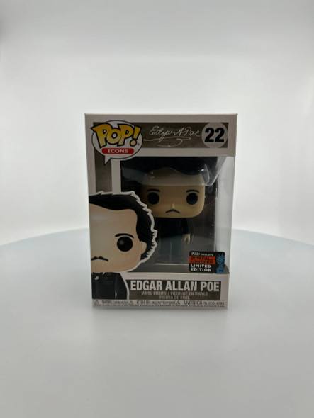 Funko POP! Icons Edgar Allan Poe #22 BAM! Exclusive Vinyl Figure - (189746)