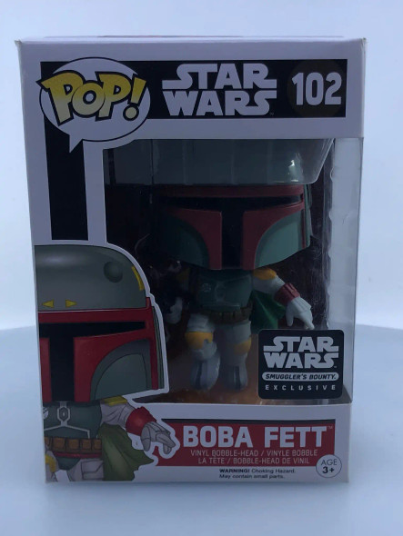 Funko POP! Star Wars Black Box Boba Fett (Flying) #102 Vinyl Figure - (192208)