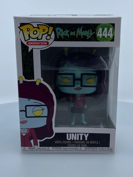 Funko POP! Animation Rick and Morty Unity #444 Vinyl Figure - (192096)