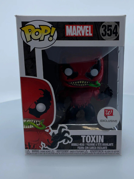 Funko POP! Marvel Spider-Man Toxin #354 Walgreens Exclusive Vinyl Figure - (192411)