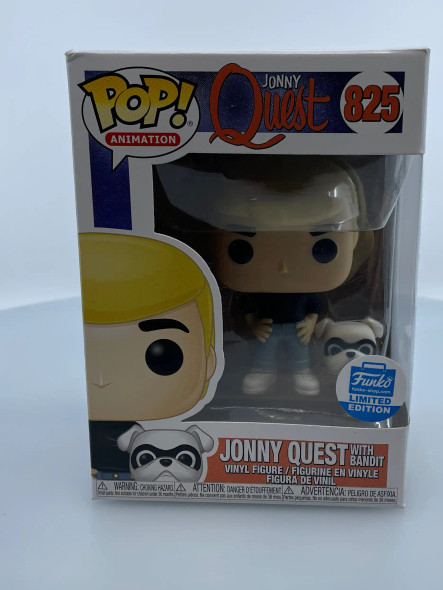 Funko POP! Animation Hanna Barbera Jonny Quest with Bandit #825 Funko Exclusive - (192565)