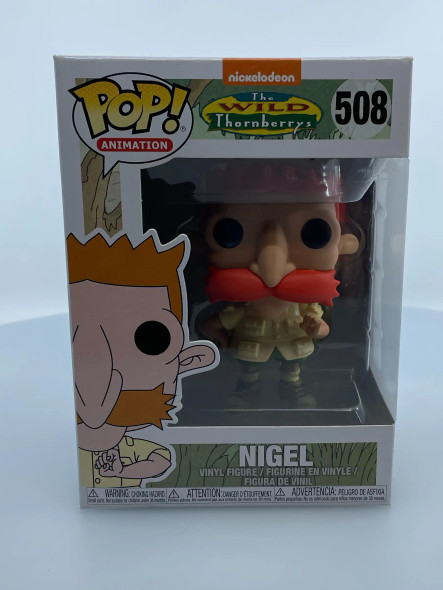 Funko POP! Animation The Wild Thornberrys Nigel Thornberry #508 Vinyl Figure - (192495)